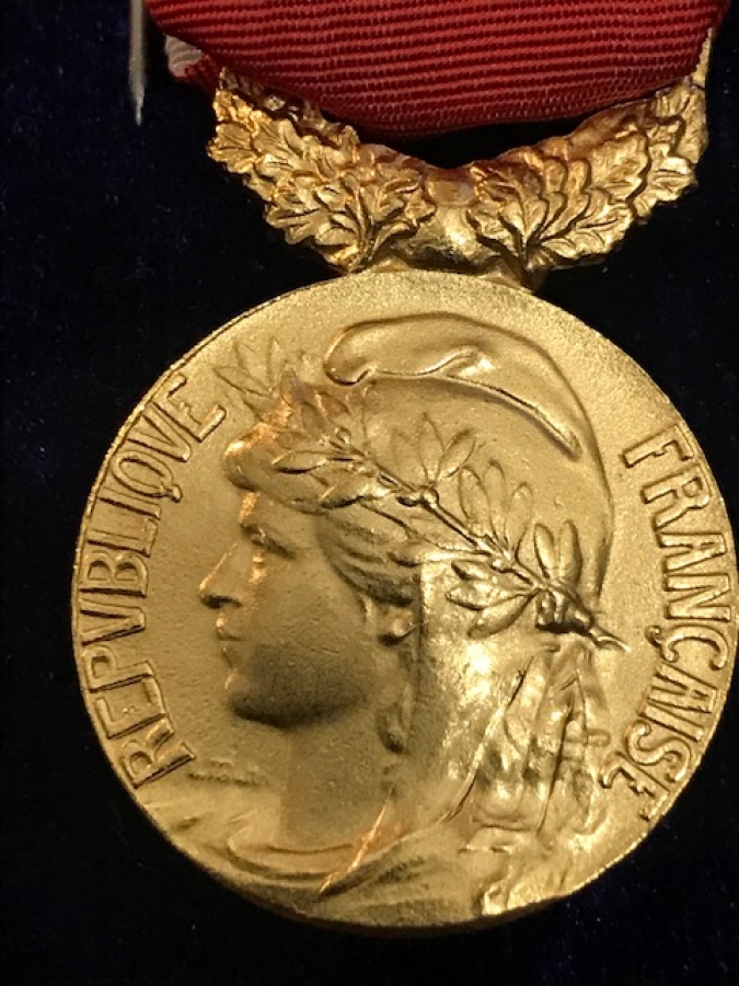 FRANSIZ RCPVBLIQVE BRONZ ÖDÜL MADALYA 1997