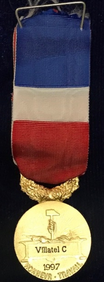 FRANSIZ RCPVBLIQVE BRONZ ÖDÜL MADALYA 1997