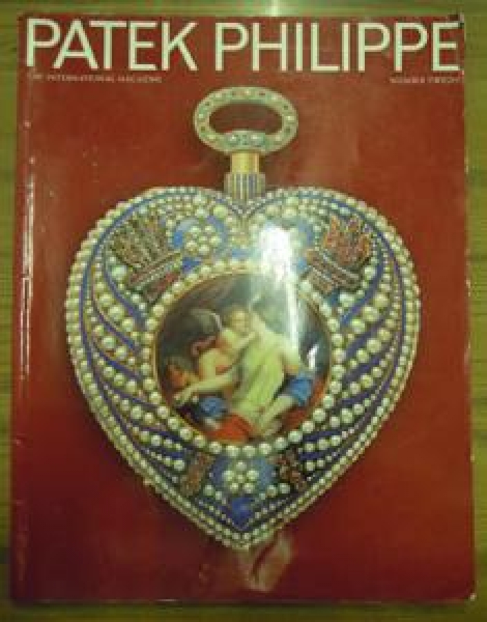 PATEK PHILIPPE THE INTERNATIONAL MAGAZINE KUŞE RENKLİ BASKI ULUSLARARASI DERGİ