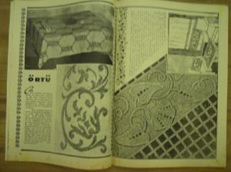 SAMANYOLU 200 ÇEŞİT EL İŞİ MODELİ PATRONUYLA NO : 26 KASIM 1975 