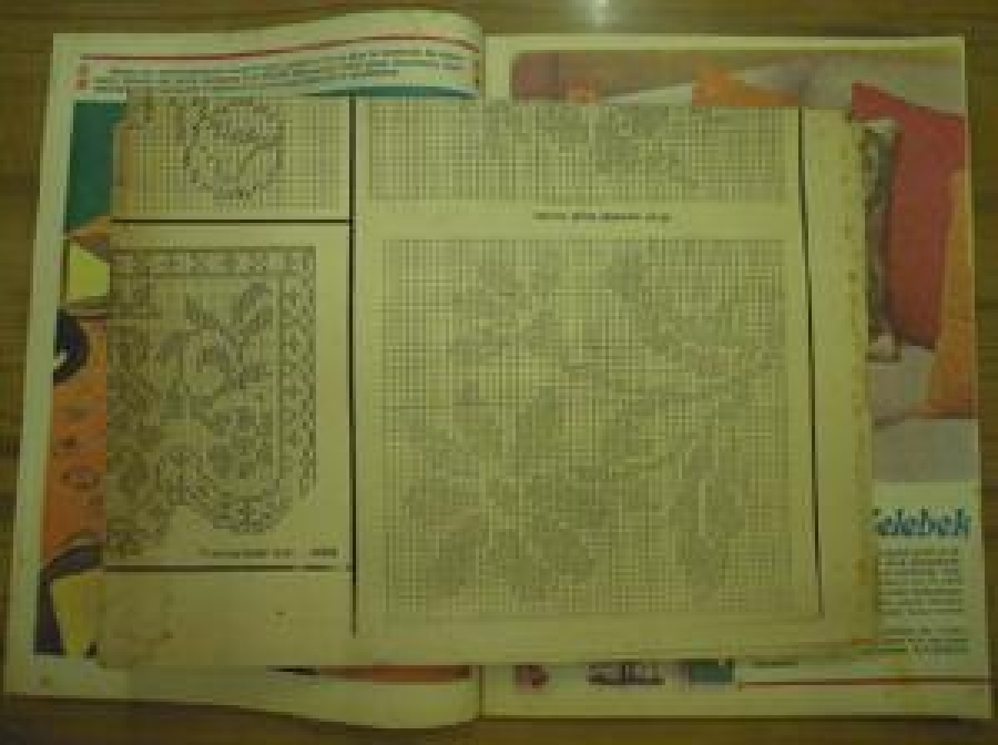 SAMANYOLU 200 ÇEŞİT EL İŞİ MODELİ PATRONUYLA NO : 37. EKİM 1976 