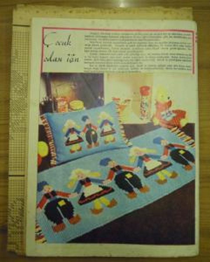 SAMANYOLU 200 ÇEŞİT EL İŞİ MODELİ PATRONUYLA NO : 37. EKİM 1976 