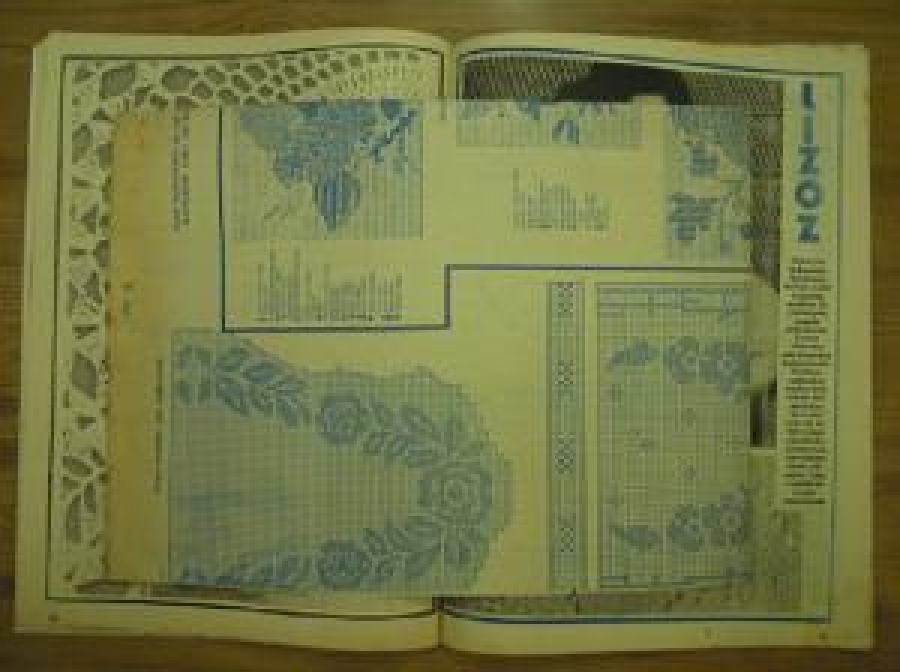 SAMANYOLU 200 ÇEŞİT EL İŞİ MODELİ PATRONUYLA NO : 54 MART 1978 