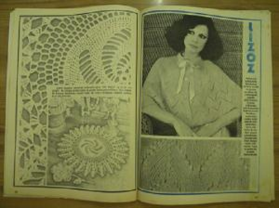 SAMANYOLU 200 ÇEŞİT EL İŞİ MODELİ PATRONUYLA NO : 54 MART 1978 