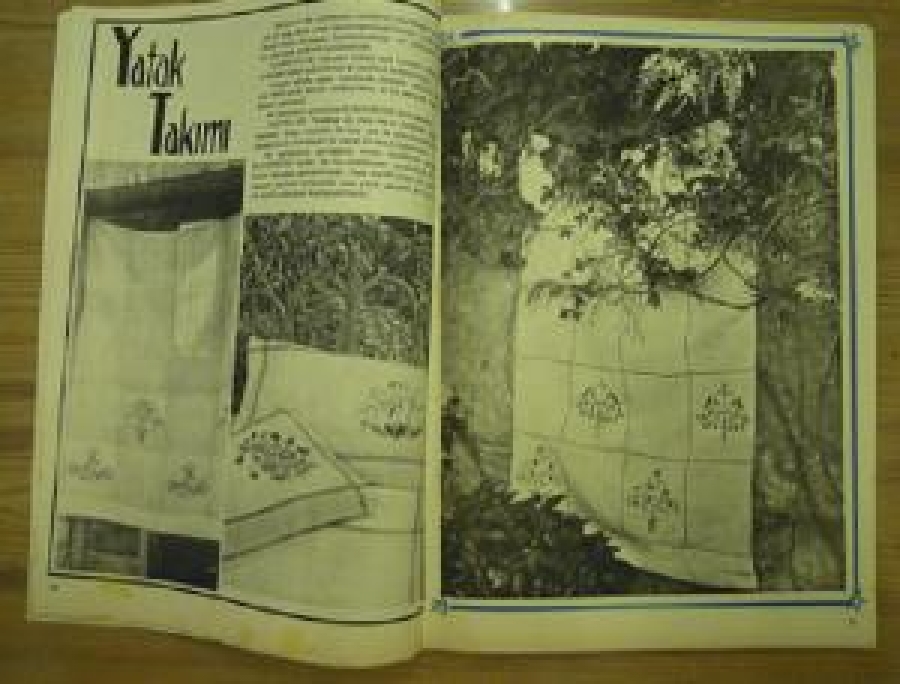 SAMANYOLU 200 ÇEŞİT EL İŞİ MODELİ PATRONUYLA NO : 56 MAYIS 1978 