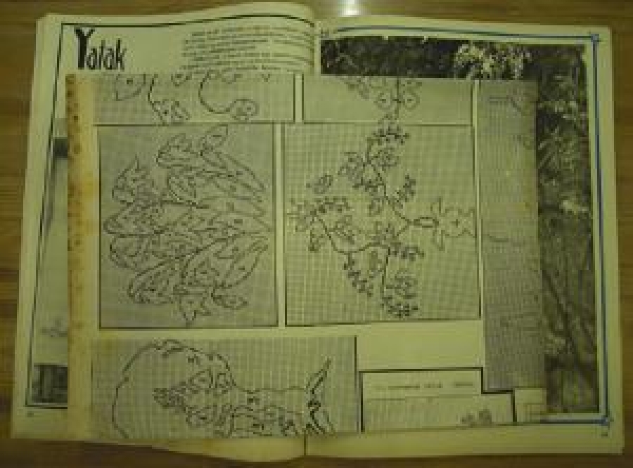 SAMANYOLU 200 ÇEŞİT EL İŞİ MODELİ PATRONUYLA NO : 56 MAYIS 1978 