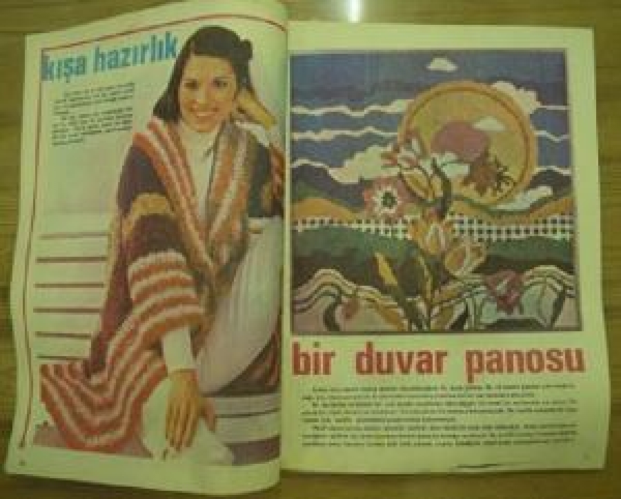 SAMANYOLU 200 ÇEŞİT EL İŞİ MODELİ PATRONUYLA NO : 59. AĞUSTOS 1978 