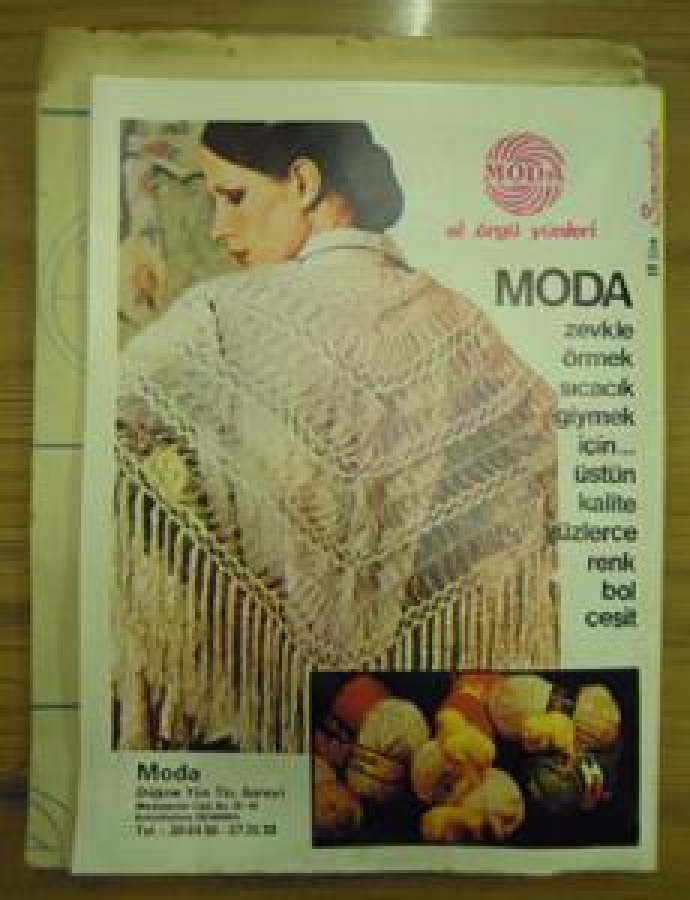 SAMANYOLU 200 ÇEŞİT EL İŞİ MODELİ PATRONUYLA NO : 59. AĞUSTOS 1978 