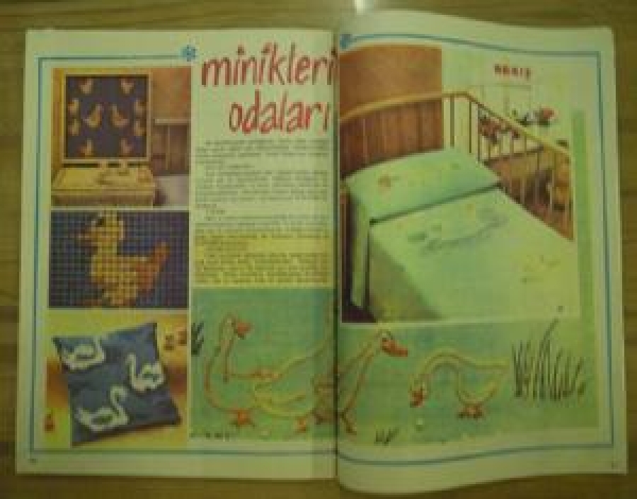 SAMANYOLU 200 ÇEŞİT EL İŞİ MODELİ PATRONUYLA NO : 72 EYLÜL 1979 