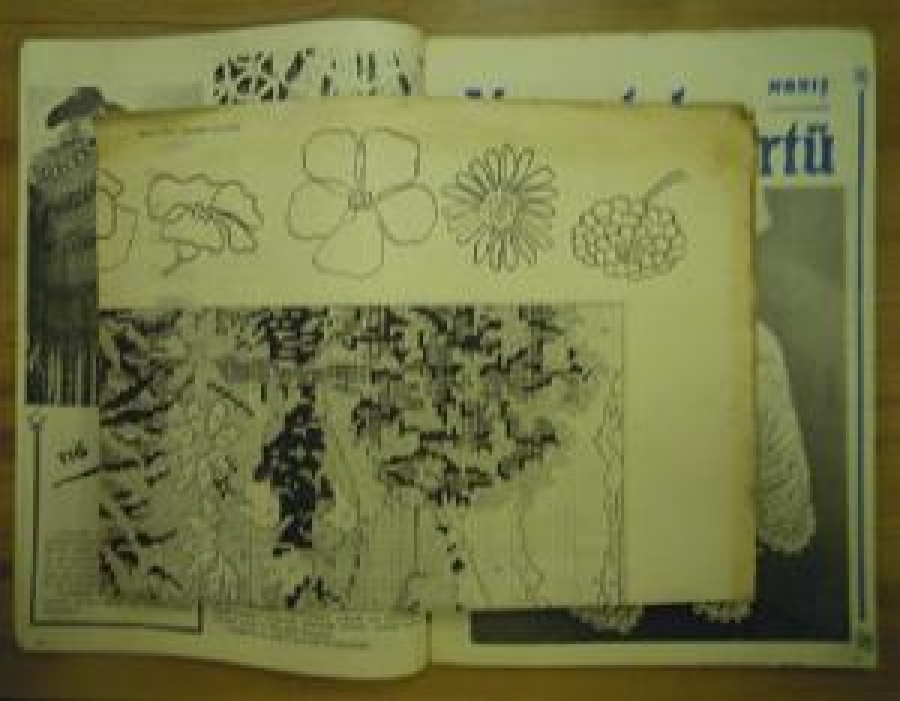 SAMANYOLU 200 ÇEŞİT EL İŞİ MODELİ PATRONUYLA NO : 73 EKİM 1979 