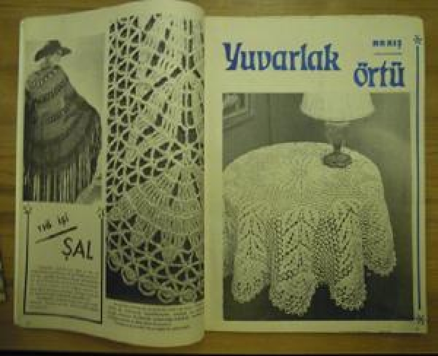 SAMANYOLU 200 ÇEŞİT EL İŞİ MODELİ PATRONUYLA NO : 73 EKİM 1979 