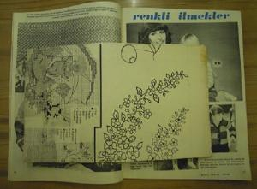 SAMANYOLU 200 ÇEŞİT EL İŞİ MODELİ PATRONUYLA NO : 74 KASIM 1979 