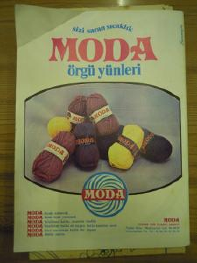 SAMANYOLU 200 ÇEŞİT EL İŞİ MODELİ PATRONUYLA NO : 78 MART 1980