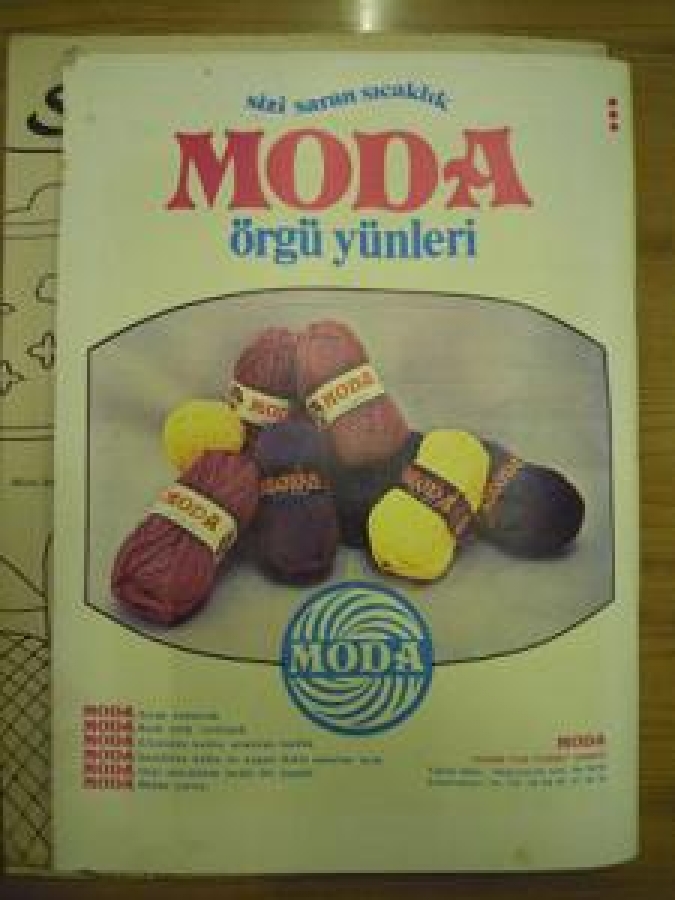 SAMANYOLU 200 ÇEŞİT EL İŞİ MODELİ PATRONUYLA NO : 87 ARALIK 1980 