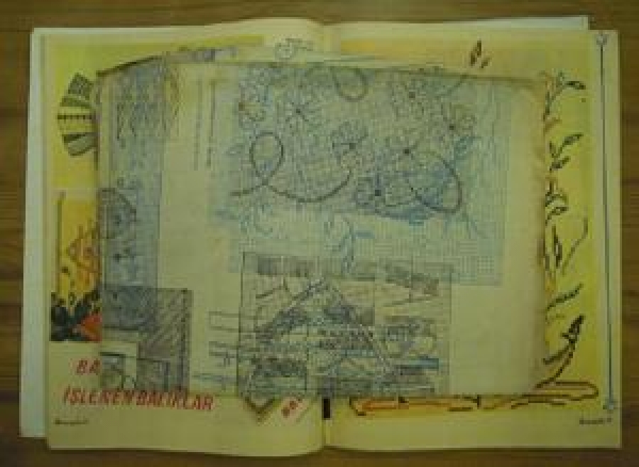 SAMANYOLU 200 ÇEŞİT EL İŞİ MODELİ PATRONUYLA NO : 88 OCAK 1981 