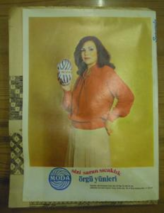 SAMANYOLU 200 ÇEŞİT EL İŞİ MODELİ PATRONUYLA NO : 95 AĞUSTOS 1981