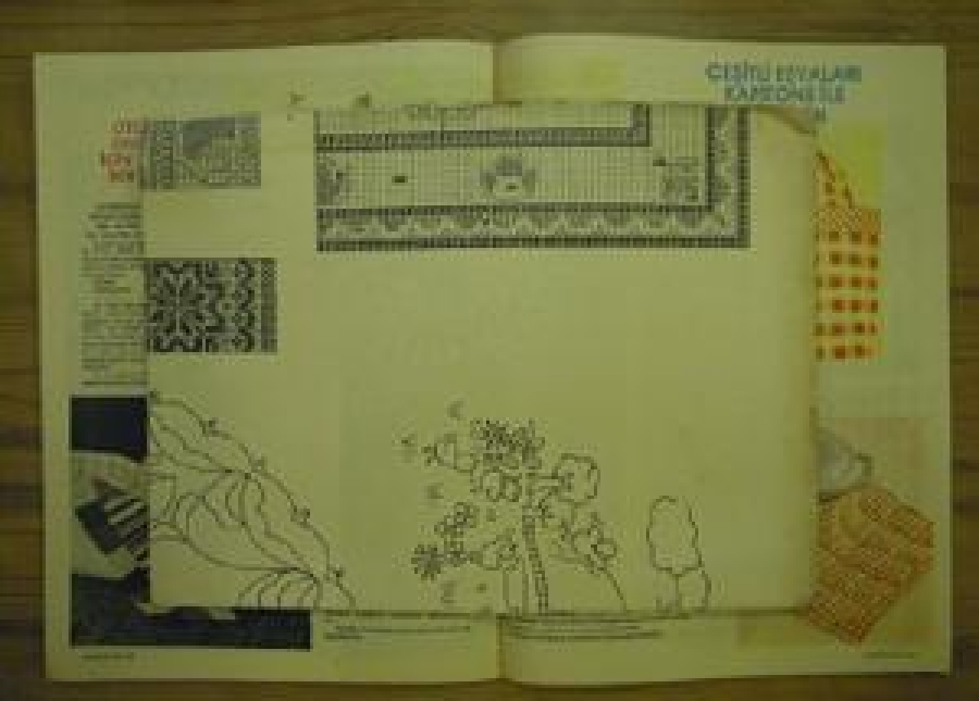 SAMANYOLU 200 ÇEŞİT EL İŞİ MODELİ PATRONUYLA NO : 97 EKİM 1981 