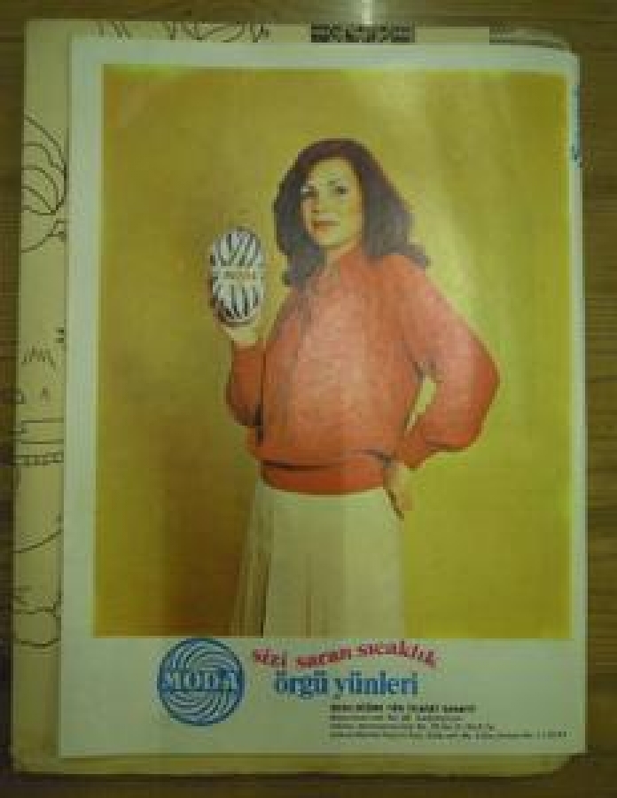 SAMANYOLU 200 ÇEŞİT EL İŞİ MODELİ PATRONUYLA NO : 97 EKİM 1981 