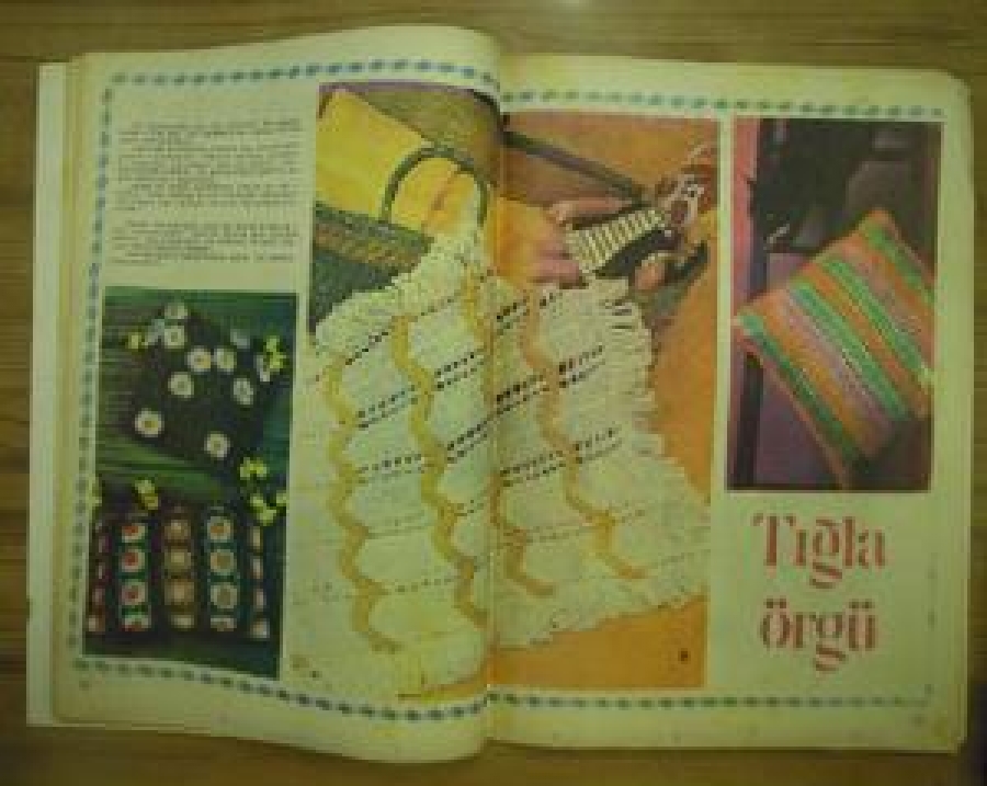 SAMANYOLU 200 ÇEŞİT ELİŞİ MODELİ PATRONUYLA NO : 12. 30 EYLÜL 1974 