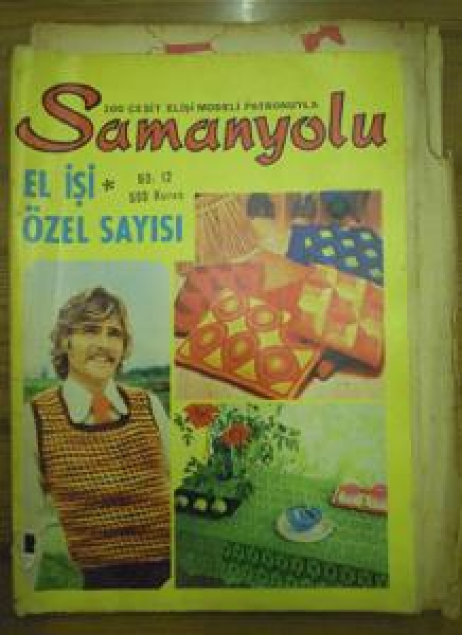 SAMANYOLU 200 ÇEŞİT ELİŞİ MODELİ PATRONUYLA NO : 12. 30 EYLÜL 1974 