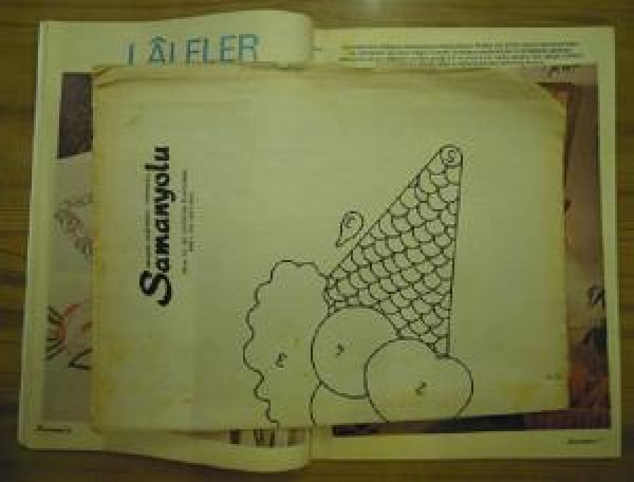 SAMANYOLU 200 ÇEŞİT ELİŞİ MODELİ PATRONUYLA NO : 83 AĞUSTOS 1980 