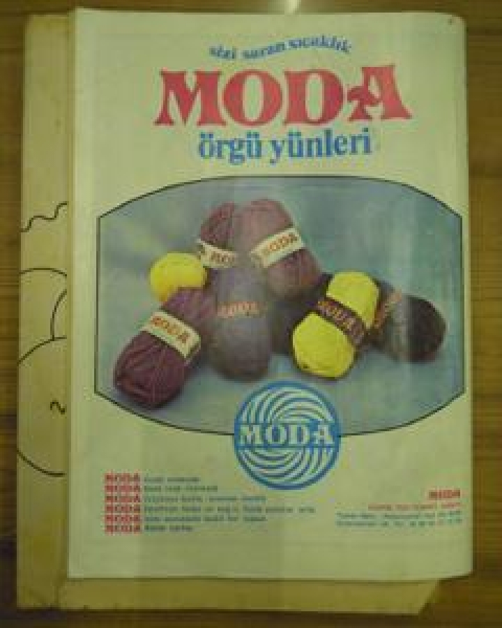 SAMANYOLU 200 ÇEŞİT ELİŞİ MODELİ PATRONUYLA NO : 83 AĞUSTOS 1980 