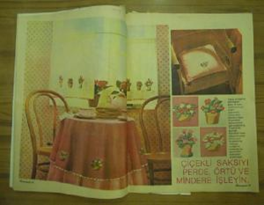 SAMANYOLU 200 ÇEŞİT ELİŞİ MODELİ PATRONUYLA NO : 89. 