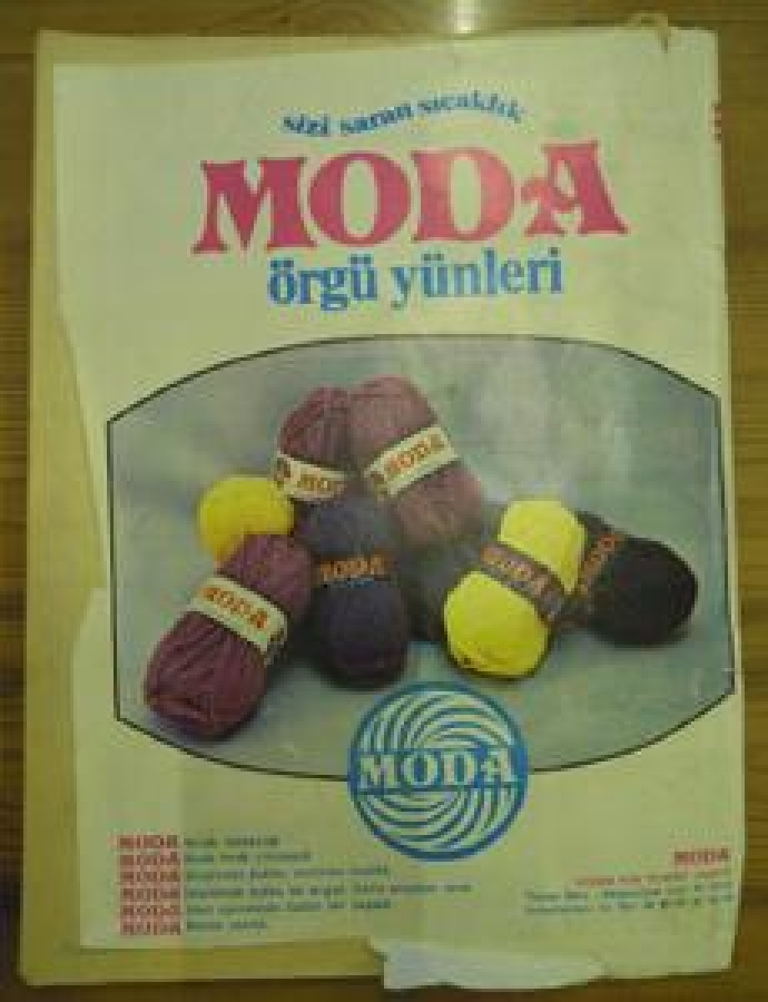 SAMANYOLU 200 ÇEŞİT ELİŞİ MODELİ PATRONUYLA NO : 89. 