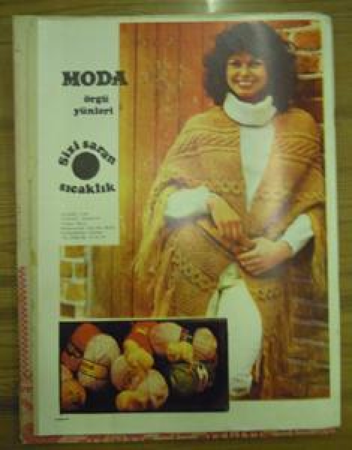 SAMANYOLU BAHAR İÇİN İLK YÜN MODELLERİ AYLIK MAGAZİN NO: 90 MART 1981 