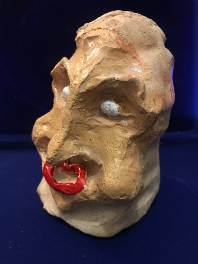 SANATCI İŞİ SERAMİK ÜZGÜN SURAT 