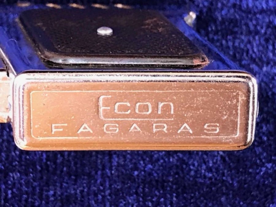 ECON AGARAS PİSTOLET TABANCA KROM BENZİNLİ TAŞLI CAKMAK