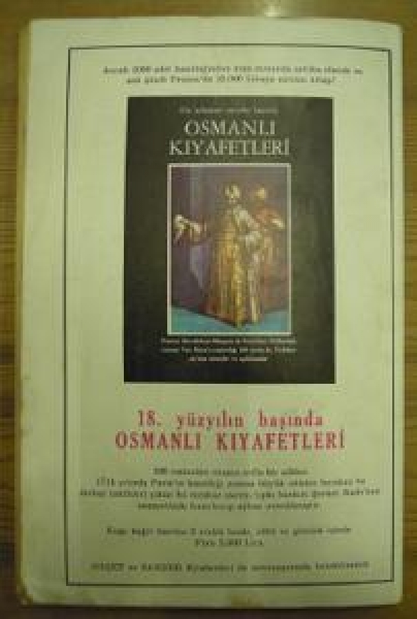 TARİH VE EDEBİYAT MECMUA AĞUSTOS-1980 SAYI : 8 