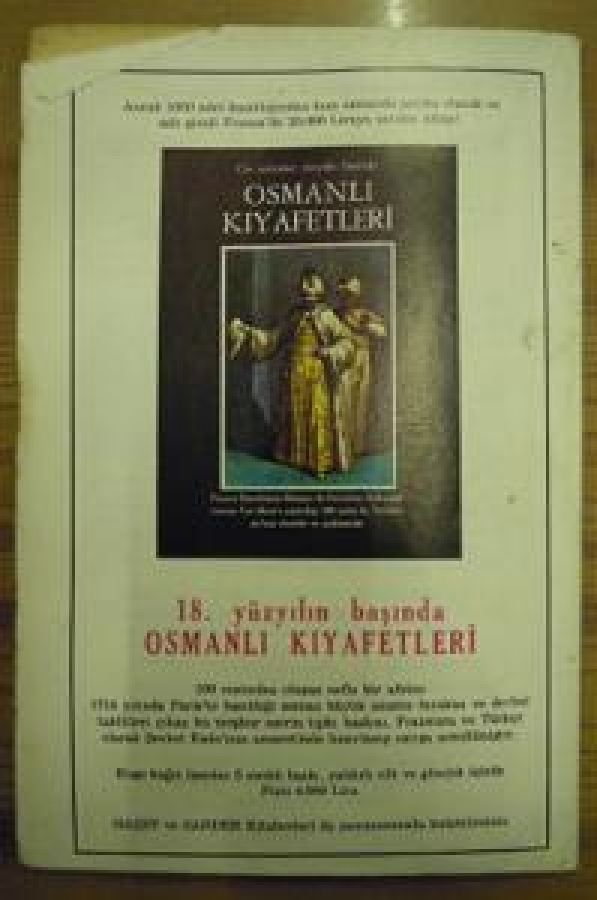 TARİH VE EDEBİYAT MECMUA AĞUSTOS-1982 SAYI : 8 