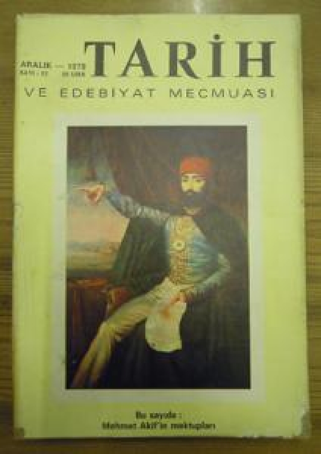 TARİH VE EDEBİYAT MECMUA ARALIK-1979 SAYI : 12 