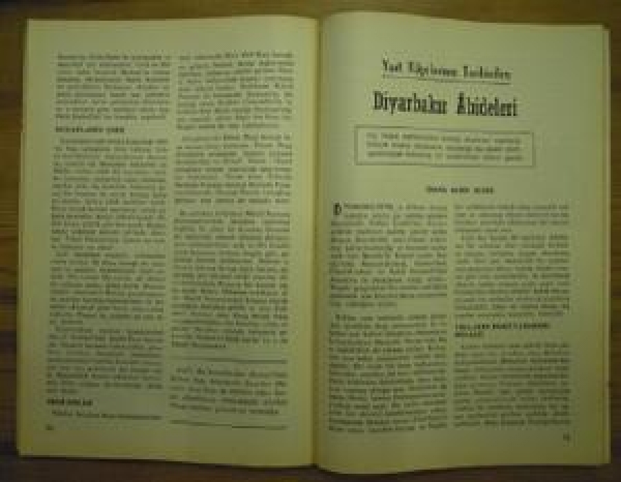 TARİH VE EDEBİYAT MECMUA KASIM-1979 SAYI : 11 