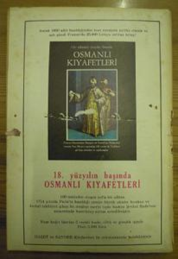 TARİH VE EDEBİYAT MECMUA MART-1980 SAYI : 3 