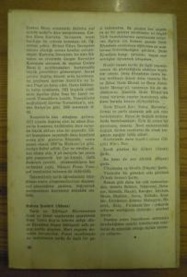 TARİH VE EDEBİYAT MECMUA MAYIS -1979 SAYI : 5 