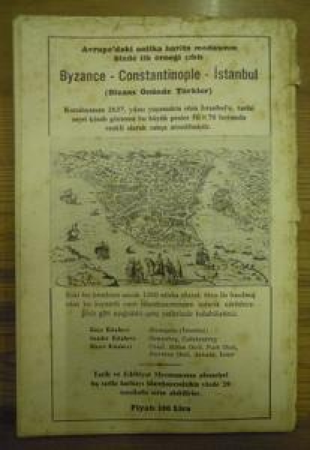 TARİH VE EDEBİYAT MECMUA NİSAN-1979 SAYI : 4