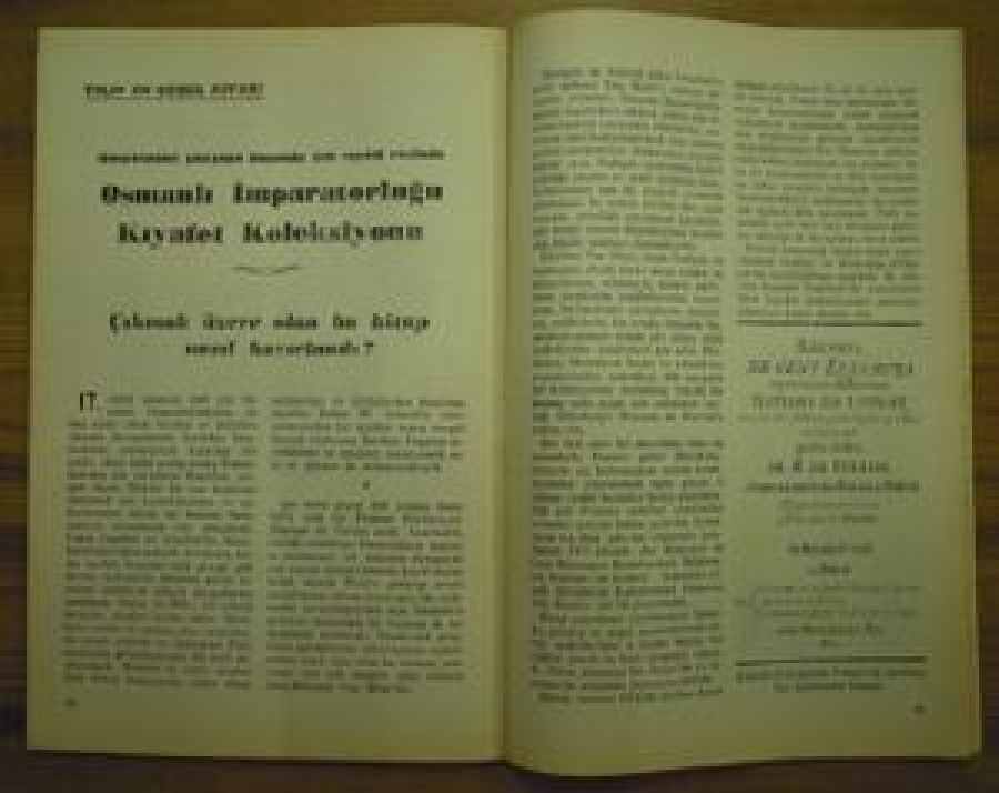 TARİH VE EDEBİYAT MECMUA OCAK-1979 SAYI : 1 