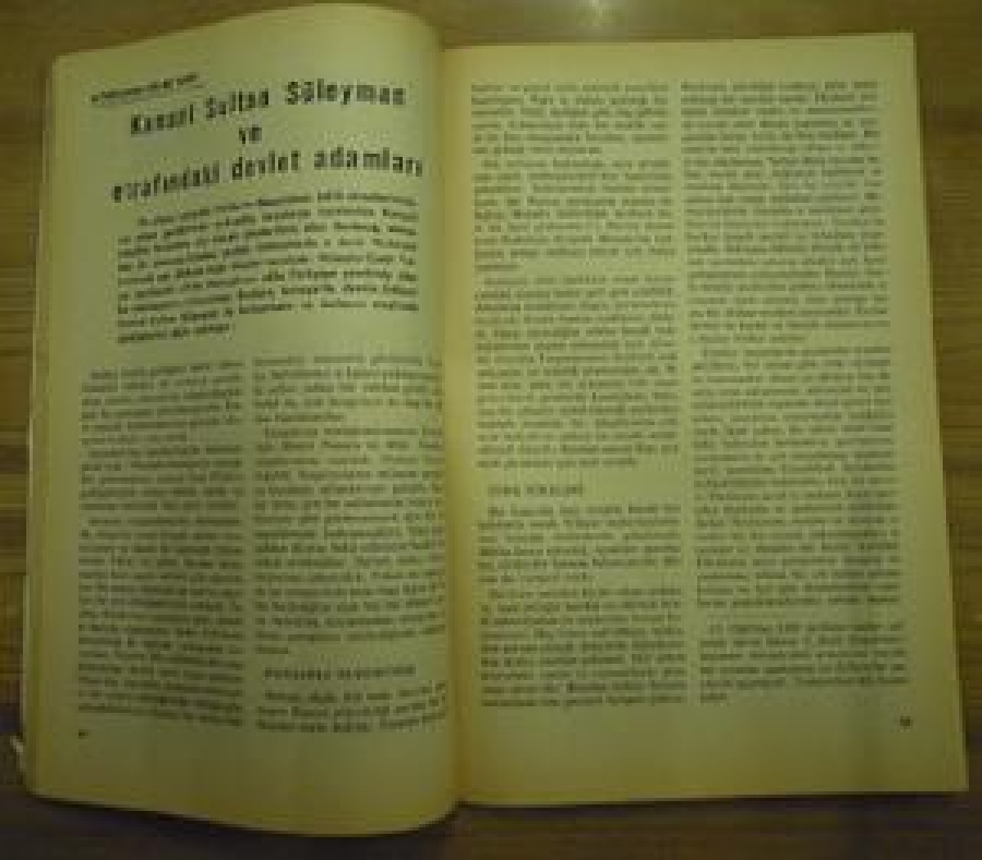 TARİH VE EDEBİYAT MECMUA ŞUBAT-1982 SAYI : 2 