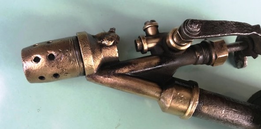 1940 ALMAN BARTHEL FÜLLMENGE BENZİNLE CALIŞAN PİRİNC POMPALI MEKANİK PÜRMÜZ