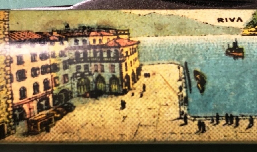 CAKI İTALYA GARDA GÖLÜ MANZARALI ANISINA ÖZEL 