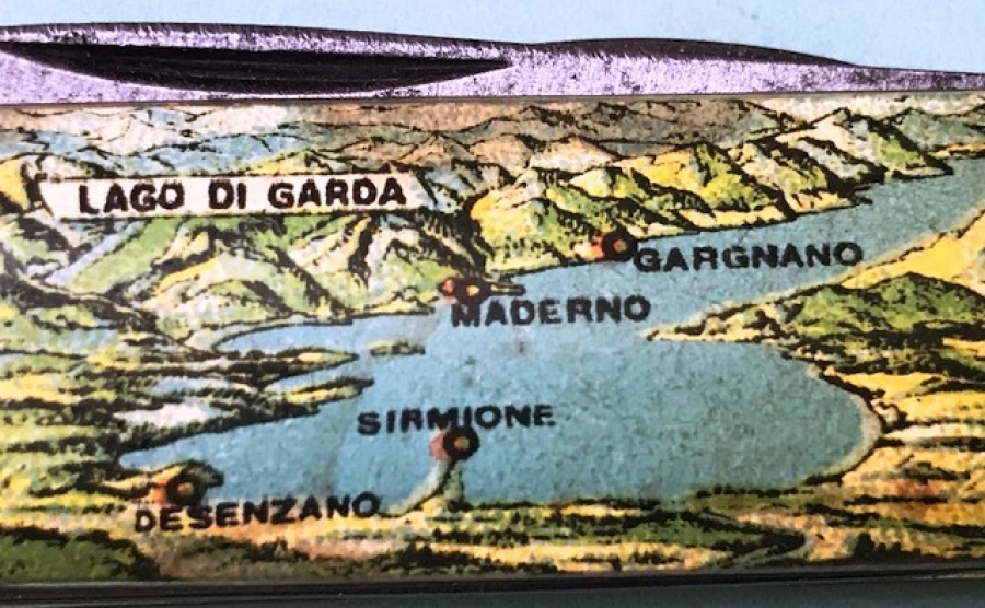 CAKI İTALYA GARDA GÖLÜ MANZARALI ANISINA ÖZEL 