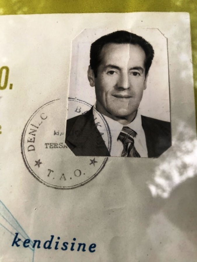 DENİZCİLİK BANKASI AHŞAP CERCEVESİNDE BAGLILIK DİPLOMA 1983