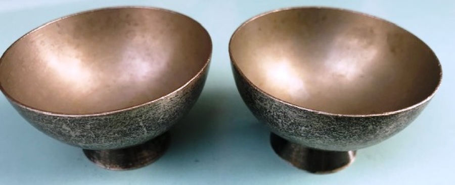 AVRUPA OSMANLI PAZARI İÇİN YAPIM FİNCAN ZARFI 2 ADET SORUNSUZ 