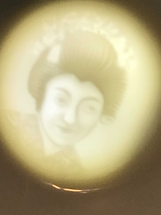 JAPON SANATI TAMAMI EL İŞİ MİNELİ CİFT TABAKLI  FİNCAN NAKAMISA