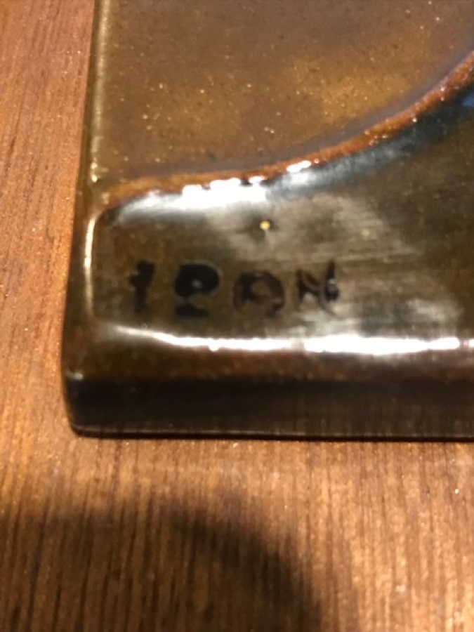  SANATCI İGAN İMZALI  SERAMİK PANO 