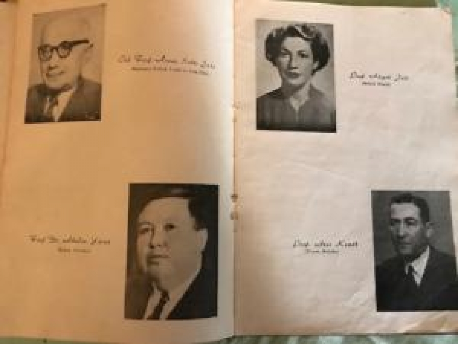 ANKARA ÜNİVERSİTESİ HUKUK TAKÜLTESİ SON SINIF ALBÜMÜ 1958 - 1959 