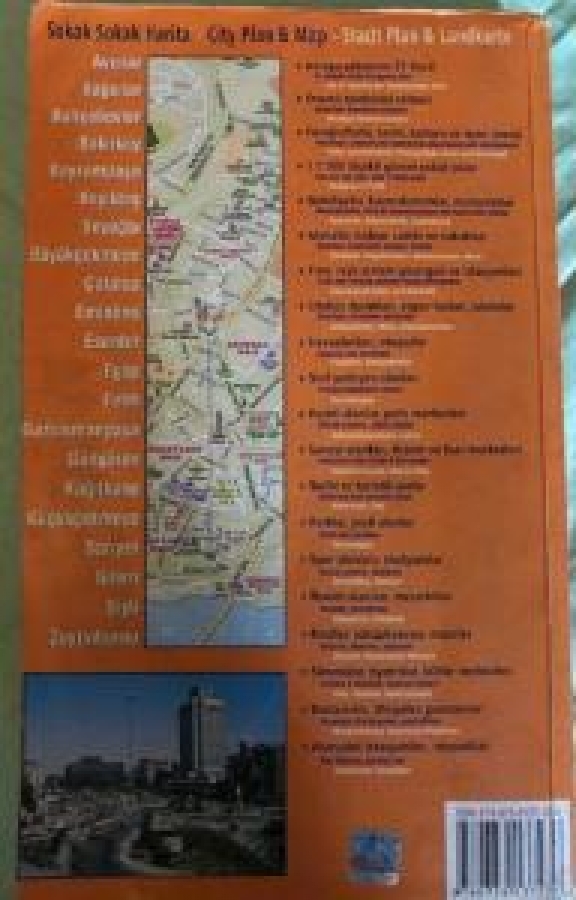 AVRUPA YAKASI İSTANBUL EUROPEAN SİDE/DİE EUROPAİSCHE İLÇE İLÇE KENT REHBERİ A'DAN