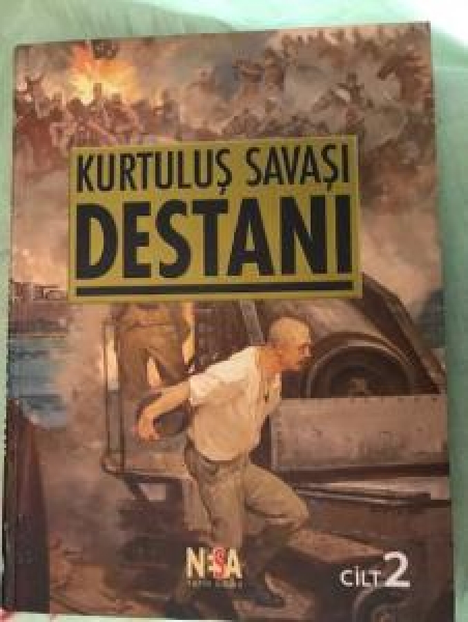 KURTULUŞ SAVAŞI DESTANI 1 VE 2 . CİLTLERİ KUTUSUNDA NESA BASIN YAYIN 